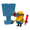 Minions Mega Mel Action Figure - Launch & Blast Blaster, Multicolor, Model 59281, Collectible with Unique Play Features and Accessories