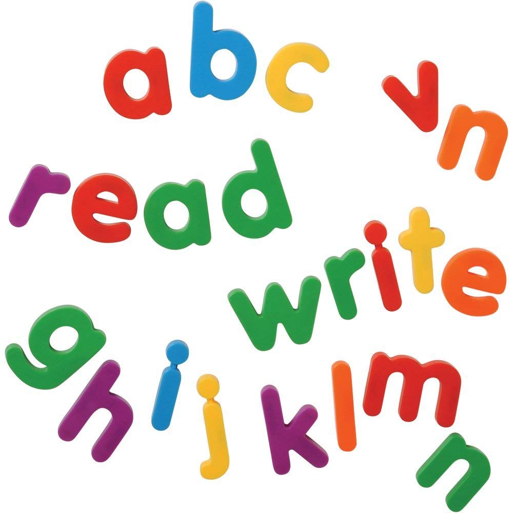 Miniland Educational - Magnetic Lowercase Letters Alphabet Jar (155 Pieces)