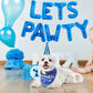 Toniful 52 Pieces 16 Inch Blue Letter A-Z Balloons,Custom Phrase Mylar Foil Alphabet Letter Diy Personalized Phrase Banner For B