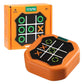 AI Intelligent Tic Tac Toe Handheld Game Console for Kids & Adults | 9 Game Modes Electronic Puzzle Board Game | Smart Interacti