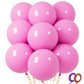 32Pcs Pink Big Balloons 18 Inch, Round Large Latex Party Balloons For Birthday Wedding Decorations. (Pink)