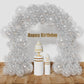 Kawkalsh Clear Balloon Arch Kit 111Pcs 18 12 5 Inch Latex Party Balloons Garland For Birthday Baby Shower Wedding Engagement Ann
