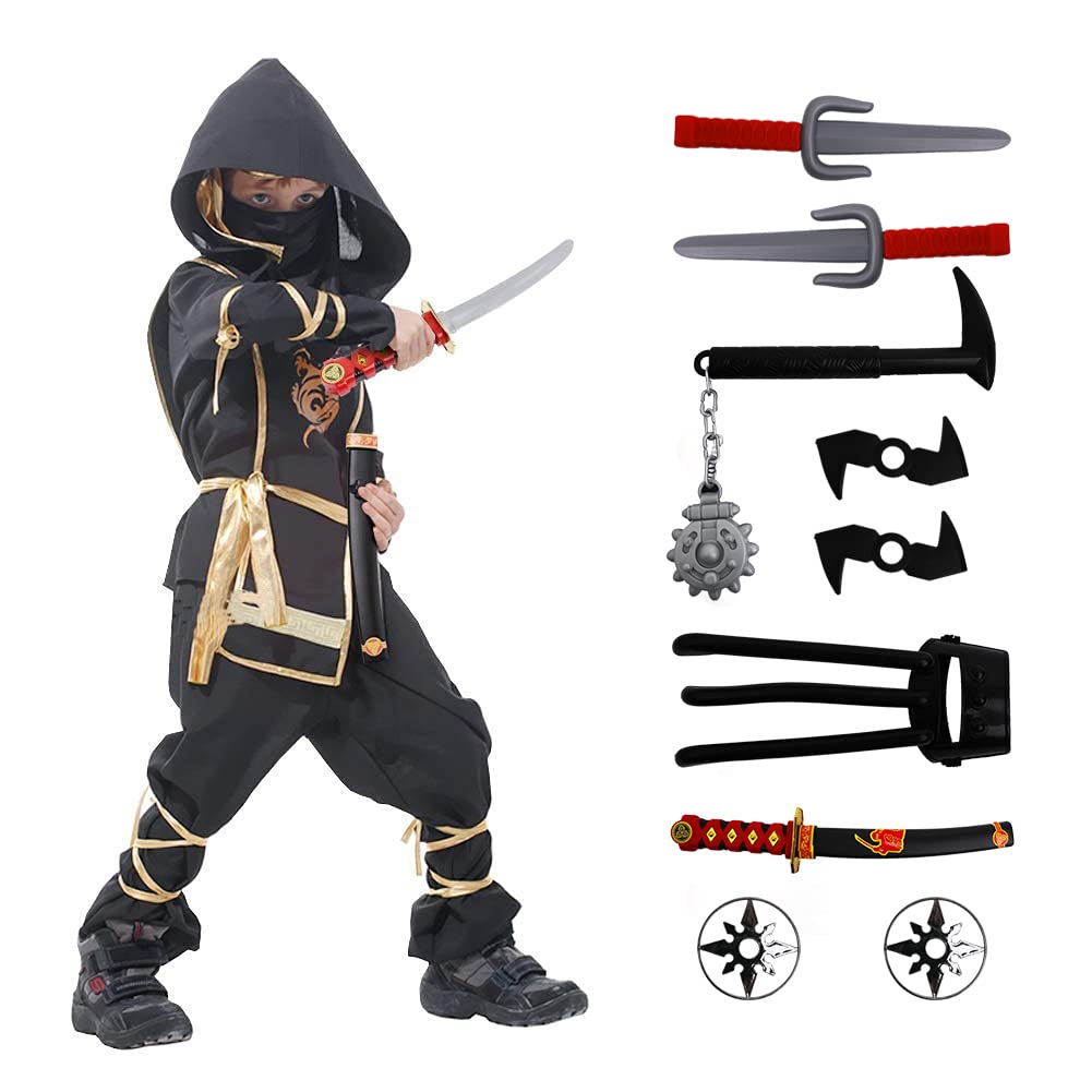 Xplanet Ninja Halloween Costume For Boys With Included Accessories For Child Dress Up Best Gifts