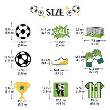 Soccer Theme Birthday Party Decorations Soccer Hanging Swirls Happy Birthday Banner For Kids Boys Football Party Supplies Sunbea