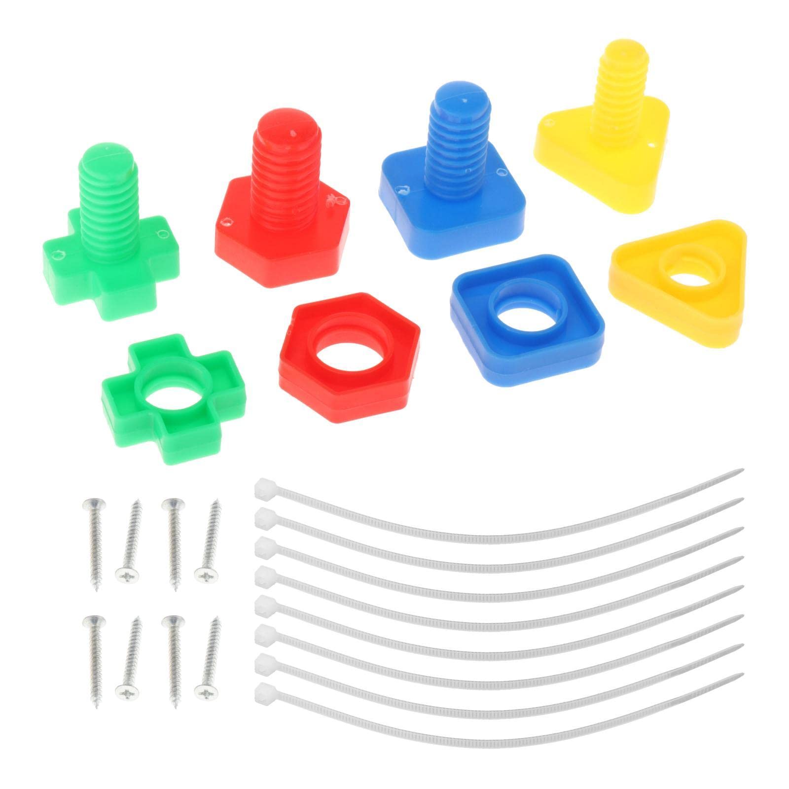 Calandis Sensory Board Parts Gifts Developmental Toys For Learning Activities Unisex Screw | Toys For Baby