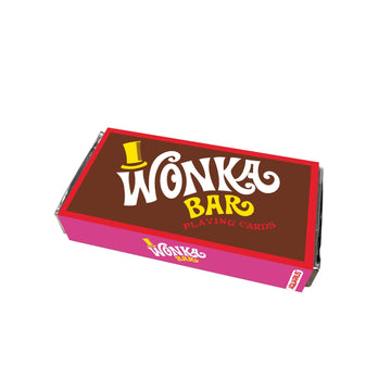 Aquarius Willy Wonka Chocolate Bar Premium Playing Cards - Willy Wonka Themed Deck Of Cards For Your Favorite Card Games - Offic