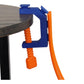 Track Clamp Compatible With Hot Wheels Track (Blue/Orange)