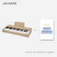 JALOKEE Kids Piano Keyboard, Digital Piano for Kids, Music Educational Instrument Toy, Wood Toy for 3+ Girls and Boys (Oak, 37 K