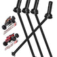 ARRCat Drive Shaft CVD Upgrade Parts for Arrma 1/5 KRATON 8S BLX/Outcast 8S BLX,4PCS Front/Rear Harden Steel #45 Upgrades Parts 