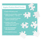 100 Blank Jigsaw Puzzles – 5.5 X 8 Inch, 12 Pieces Each – Hygloss Dyi Party Invites, Perfect For Decorating, Kids' Activities, Arts & Crafts Or Party Favors - Puzzle Pieces To Draw On For Crafts