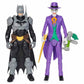 DC Comics  Batman Adventures  Batman vs The Joker Action Figures Set  2 Figures  12 protective covering Accessories  12-inch Super Hero Kids Toy for Boys & Girls