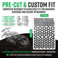 RC Body Mounts Protection Kit, 49 Pieces Black PVC RC Body Clips Washers, Protect Body & Mounting During Impact, RC Car Body Cli