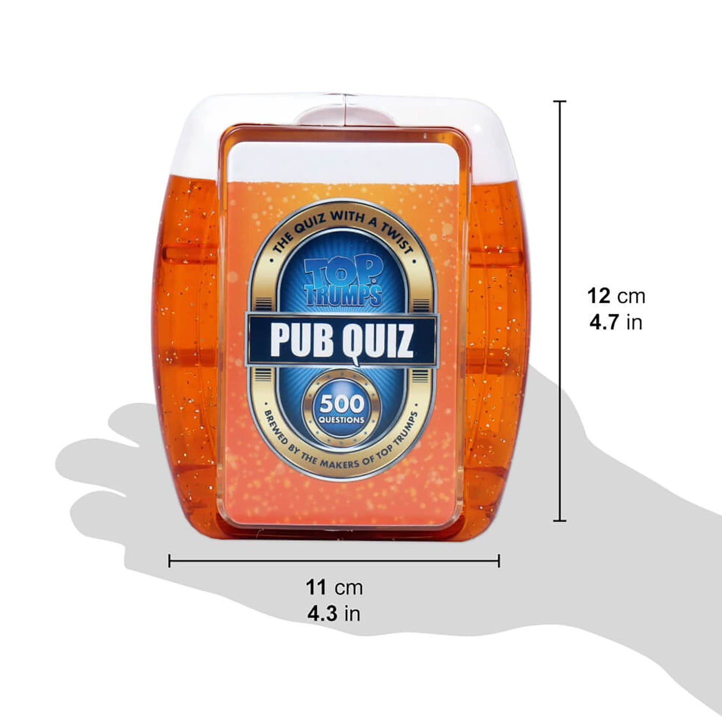 Top Trumps Pub Quiz Trivia Game  500 questions to test your knowledge and memory on Sports  Music  Film  TV  Science and General Knowledge  gift for ages 8 plus
