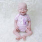 Cazoxdoll 18inch Full Silicone Baby Doll Girl - Realistic Reborn Baby Dolls Silicone Full Body Baby, Birthday Gifts for Girls 6+