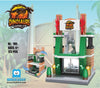 Brick Loot Exclusive Mini City Dino Dinosaurs World - Custom Designed Model - Set Is Compatible With Other Major Brick Brands - 122 Piece Model