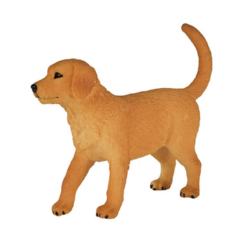 Mojo Golden Retriever Puppy Realistic Domesticated Animal Hand Painted Toy Figurine
