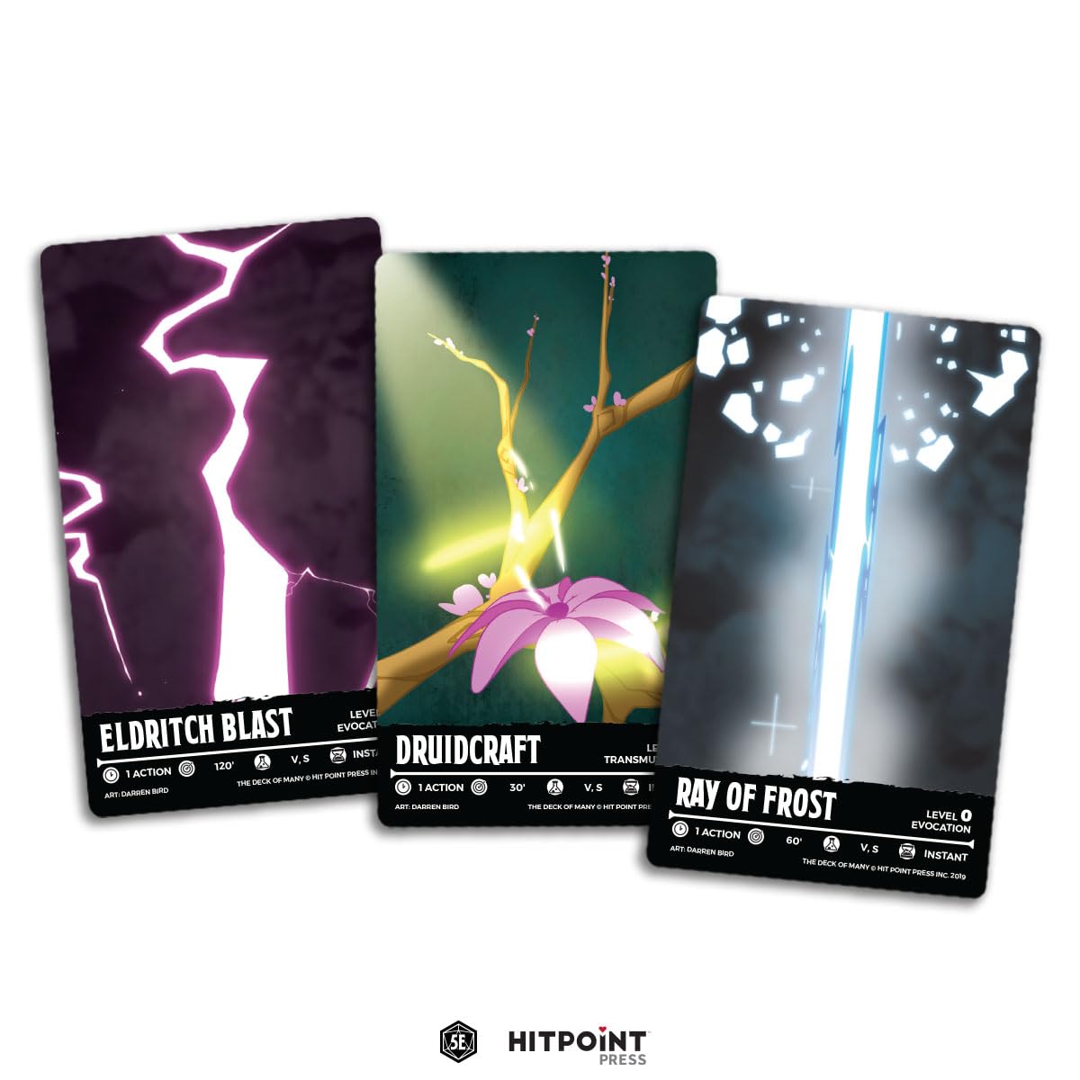 Hit Point Press Animated Spells: Cantrips