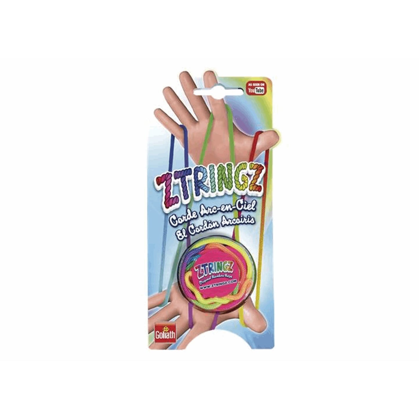 Goliath Ztringz - Twist, Turn And Create With The Original Rainbow Rope - Recommended For Ages 5 And Up