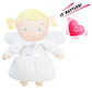 June Garden 9" My First Angel Doll Aniela - Soft Plush Baby Doll for Infants and Toddlers - Ideal Gift - Polyester, Angel Color