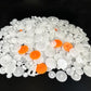 330Pcs White Plastic Gears Module 0.5 Gears For Dc Motor Diy Model Toys Rc Car Robot Gear Replacement Electric Motor Gears (330)