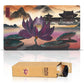 Paramint Light Lotus (Stitched) - Mtg Playmat - Perfect For Magic The Gathering, Pokemon, Yugioh, Anime - Tcg Card Game Table Mat - Durable, Thick, Cloth Fabric, Rubber Base By Daniel Ziegler