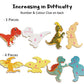 Wonderful Dinosaur 8 Floor Puzzles and Giant Map