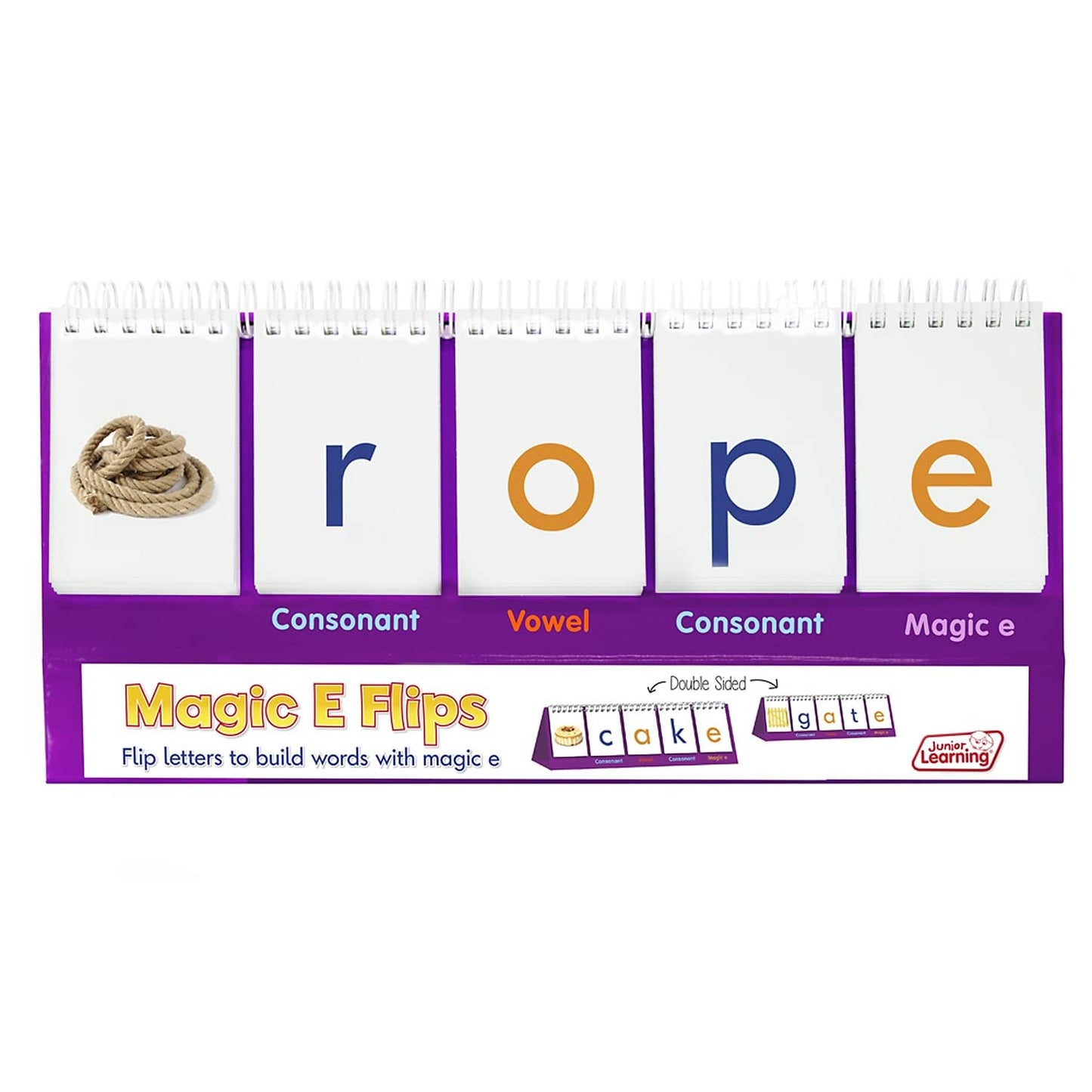 Junior Learning Jrl458-3 Doublesided Stand Magic E Flip - 3 Each