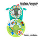 Bright Starts 2-in-1 Baby Walker & Activity Center, Tropical Cool, 6-24 Months, Model 11638, Plastic