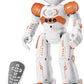 KingsDragon RC Robot Toys for Kids  Gesture & Sensing Programmable Remote Control Smart Robot for Age 3 4 5 6 7 8 Year Old Boys Girls Birthday Gift Present Orange