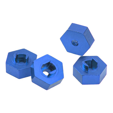 Vgoohobby Aluminum Alloy Front & Rear Driveshaft & Hex Wheel Hub Set Replacement of 7650 7669 Compatible with Traxxas 1/18 LaTra