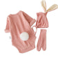 Acehcear Baby Boys Girls Bunny Outfit My First Easter Costumes Infant Newborn Bodysuit Romper With Long Ear Hat 12-18 Months Pin