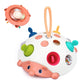Warm Feather Baby Montessori Toys For 6-12 12-18 Months Sensory Toys For Toddlers 1-3 Baby Toys For High Chair Car Seat Stroller