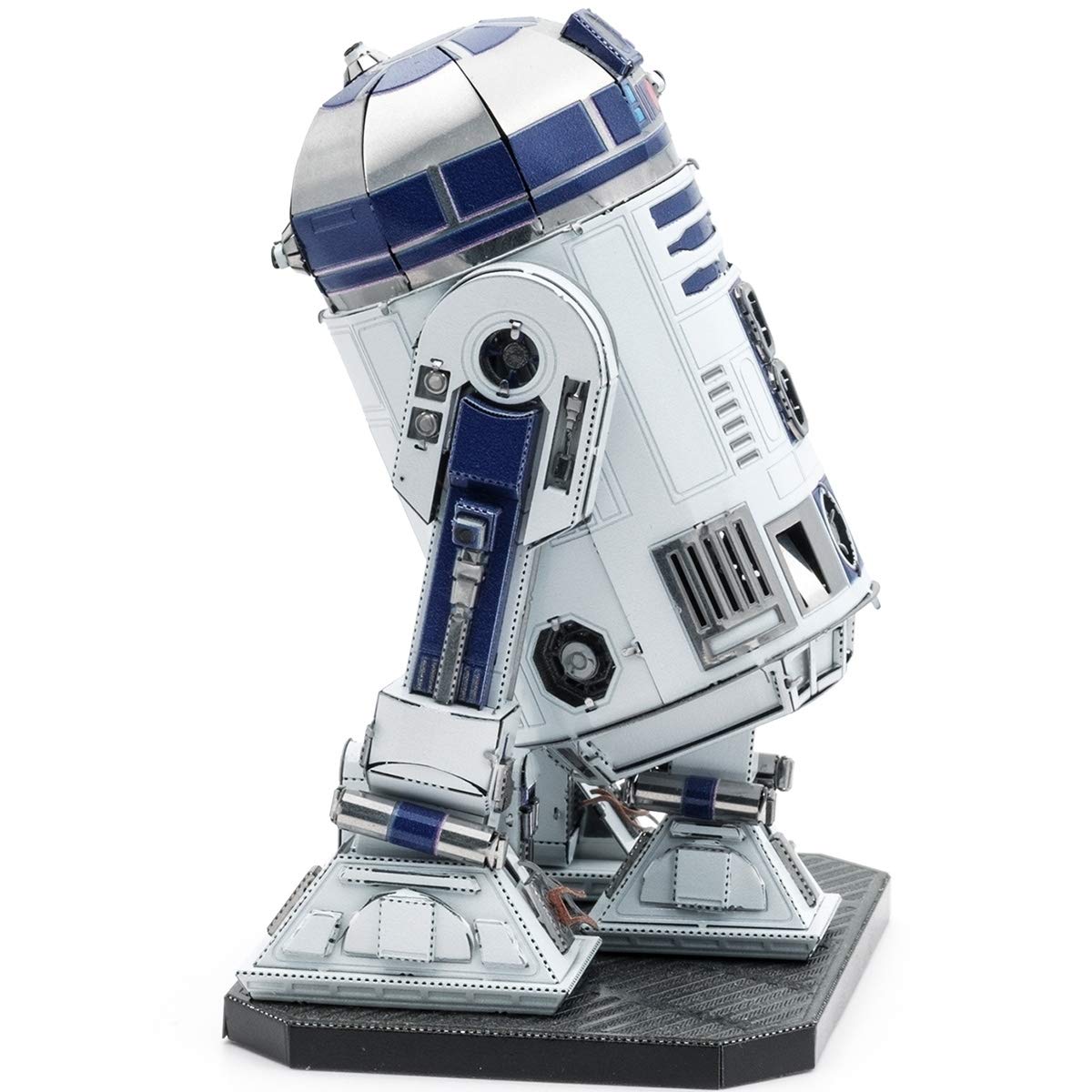 Metal Earth Puzzle 3D Premium Series R2-D2 Star Wars Metal Puzzles Buildable Model Kits For Adults Challenging Level 7.19 X 5.51 X 9.5 Cm