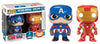 Funko Pop Captain America Civil War Exclusive 2-Pack With Cap And Iron Man