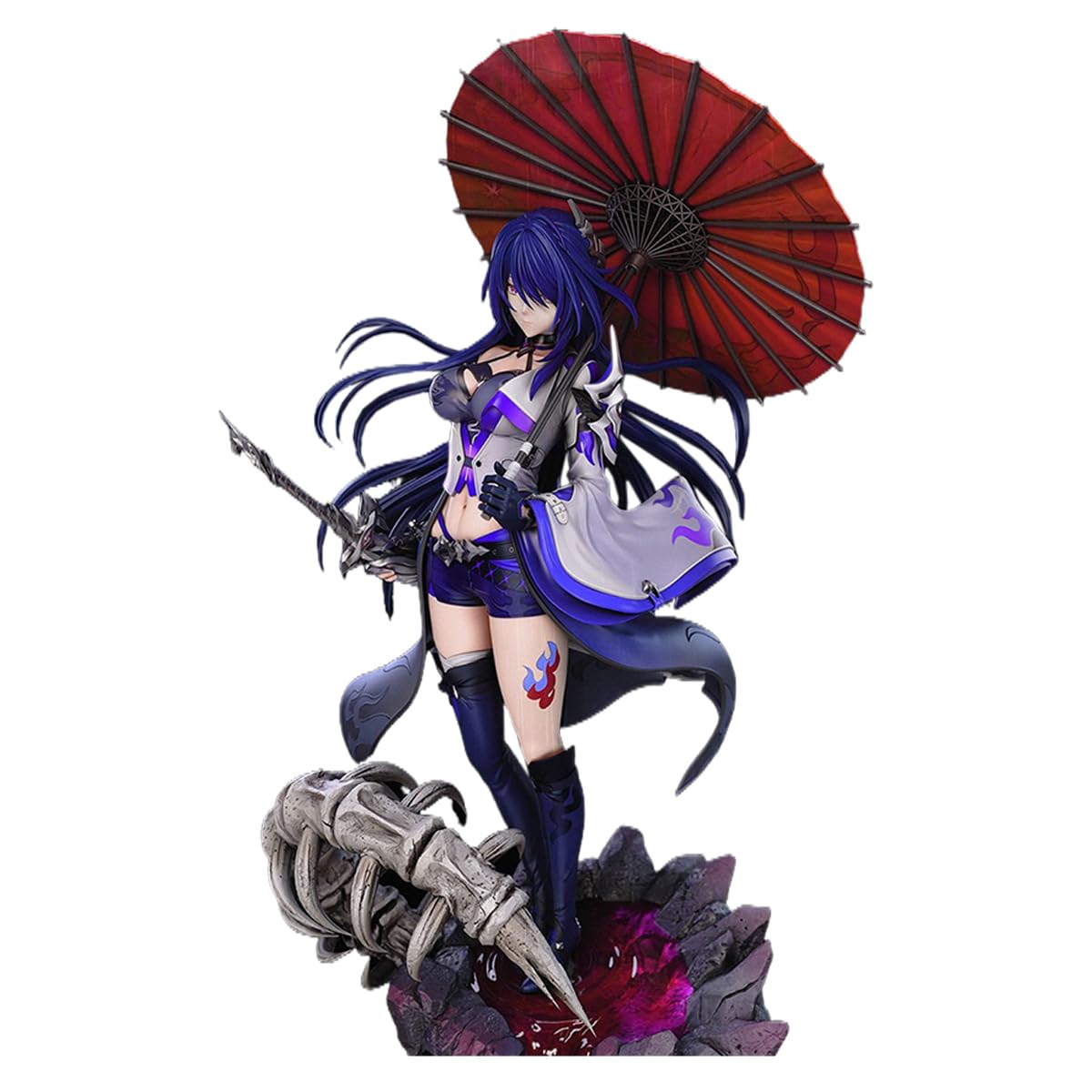 Rzahuahu H-I Star Rail Acheron Figure Game Anime 1/6 Pvc Figurines Action Play Model 15.7 Inches
