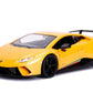 Jada Lamborghini Huracan Perfomante Metallic Yellow 1/24 Diecast Model Car