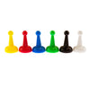 Super Z Outlet Assorted 1' Inch Multi-Color Pawns Pieces For Board Games, Component, Tabletop Markers, Arts & Crafts - Pack Of 24