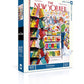 New York Puzzle Company 1000 Piece Jigsaw Puzzle - The Bookstore by Arthur Getz, Cardboard Construction