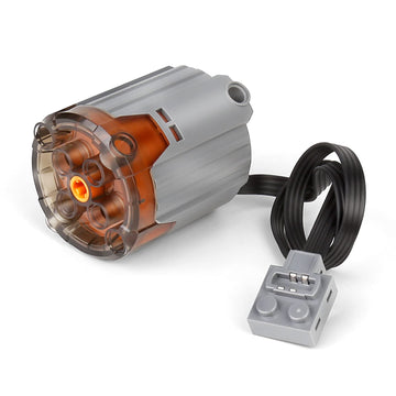Mould King M0002 Xl Motor Technology Series 8882, Servo Motor Parts Electric Engine Compatible With Power Functions, Electric To