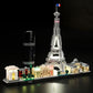 Yeabricks Led Light For 21044 Architecture Paris Building Blocks Model (Building Set Not Included)