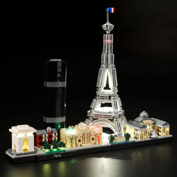 Yeabricks Led Light For 21044 Architecture Paris Building Blocks Model (Building Set Not Included)