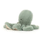 Jellycat Odyssey Octopus Stuffed Animal, Little 10.5 Inches - Ocean And Sea Plush Toy - Classic Children'S Gift