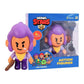 P.M.I. Brawl Stars Action Figure | One Of Four 6.7-Inch-Tall Collectibles | Brawl Stars Toys, Gift For Video Gamer | Shelly With Boomstick | Ofically Licensed Toy Figure - Articulated