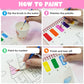 Zmlm Paint With Water Books For Kids - Easter Basket Stuffers Mess Free Coloring Activity For Toddlers - Arts & Crafts Gifts Toys For Valentines Birthday Christmas Boy Girls Ages 4 5 6 7 8(Princess)