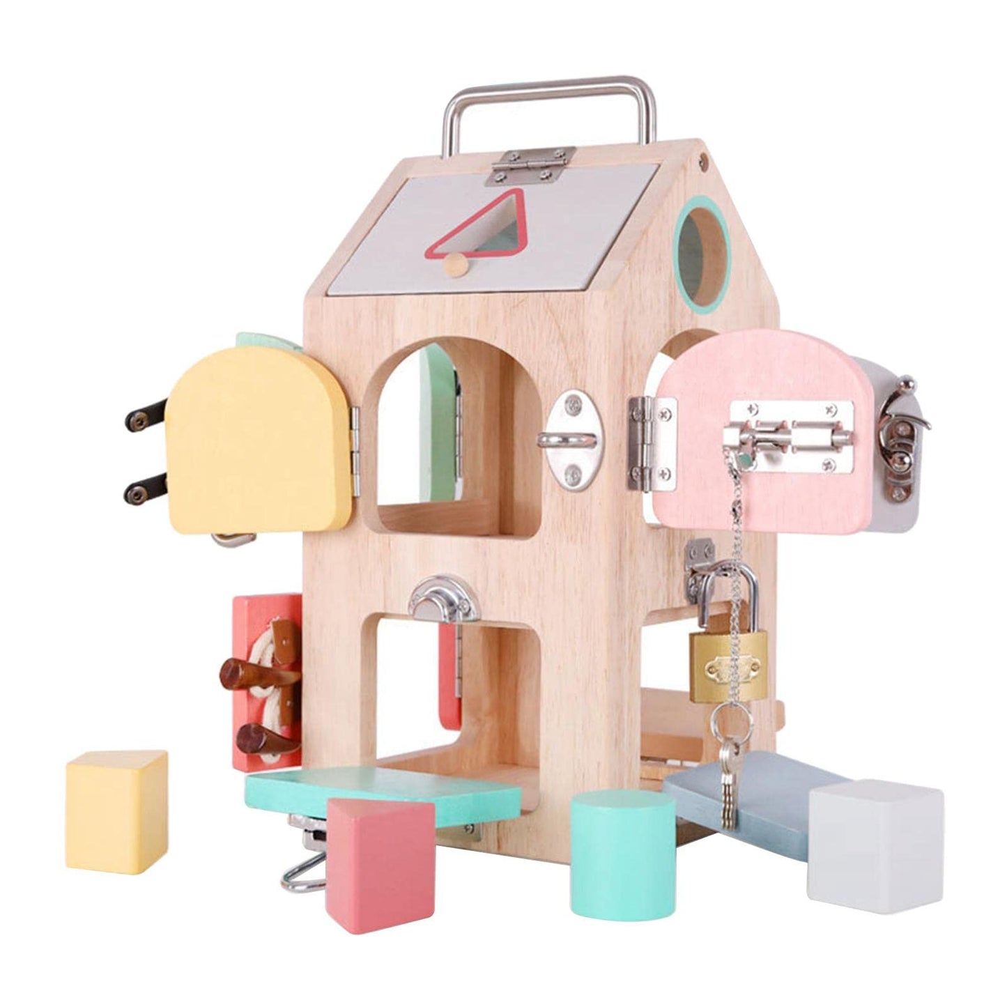 Calandis Montessori Lock Box Toy Learning Education Toys Memory Board Game Puzzle Toy