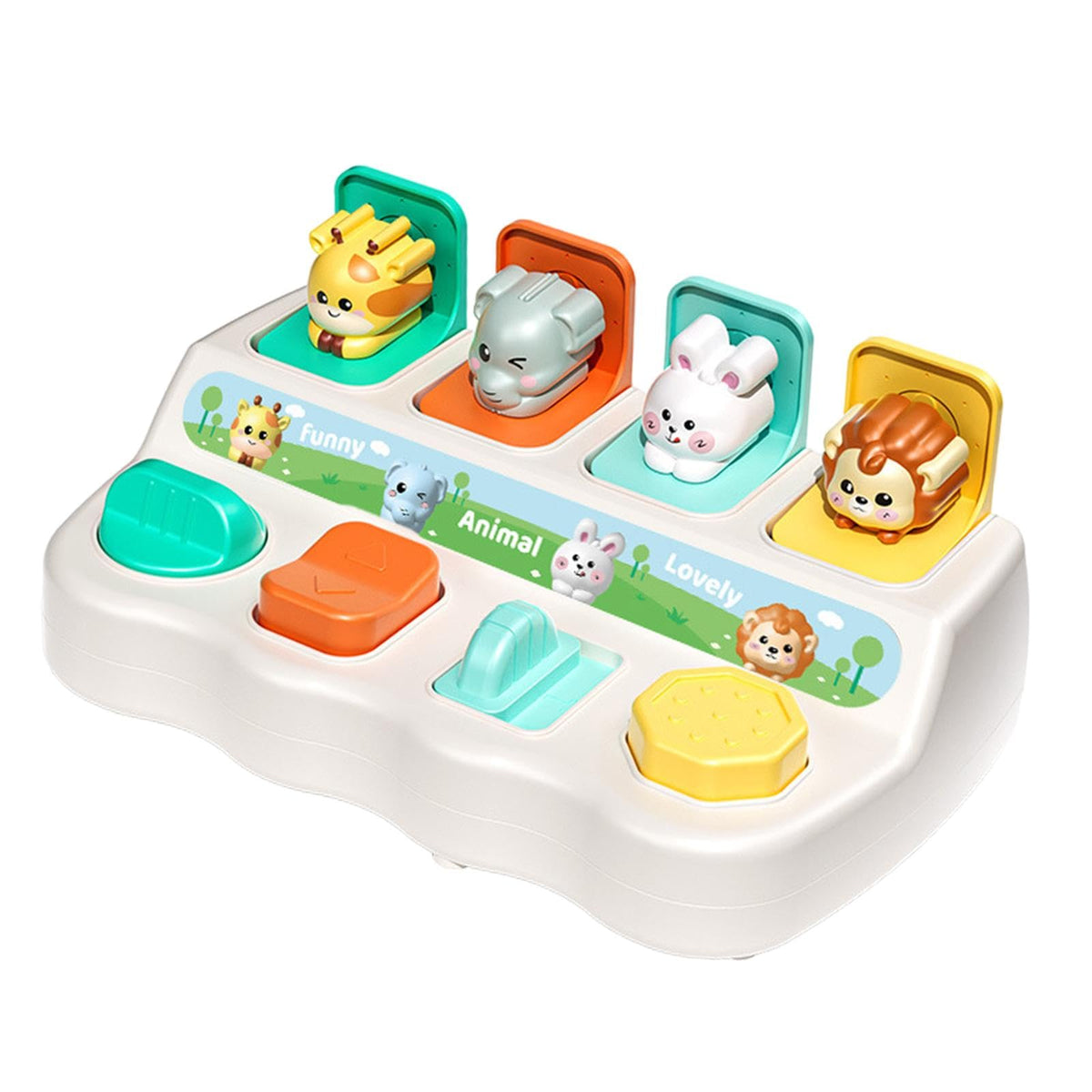 Bnf Animal Cause And Effect Toy Interactive Pals Baby Toy For Children Preschoolbaby | Toys For Baby | Developmental Baby Toys3 
