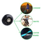 ORO Luggage Wheels Replacement - 64mm Polyurethane Wheels with 8mm Bearings for Suitcase & Skateboard (Model ORO0016)