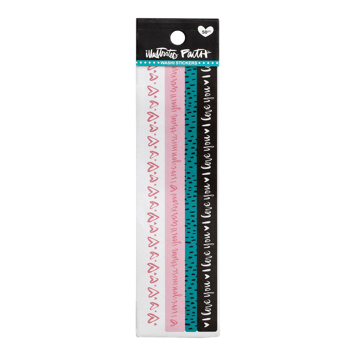 Illustrated Faith - Long Stickers - Love