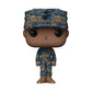 Funko POP Military Marine Female - Multicolor Vinyl Figure, Standard Size, Model 46748