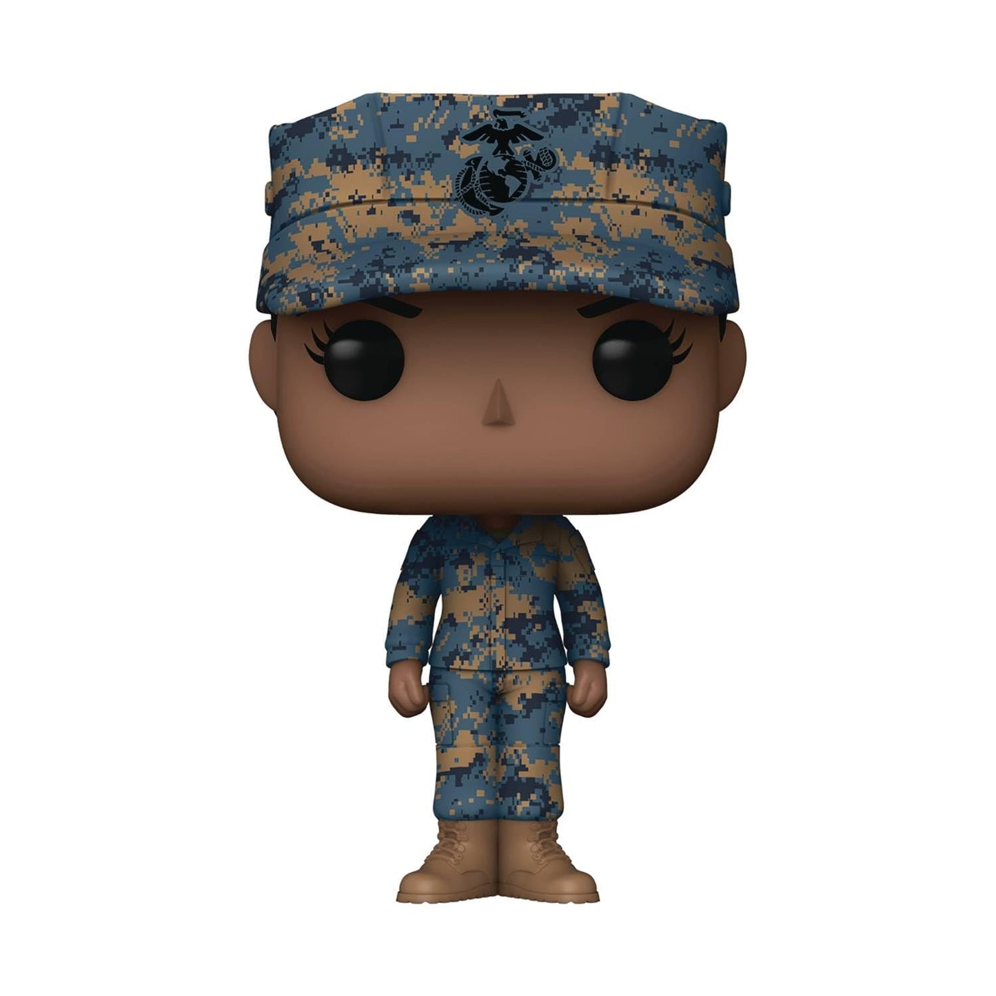 Funko POP Military Marine Female - Multicolor Vinyl Figure, Standard Size, Model 46748